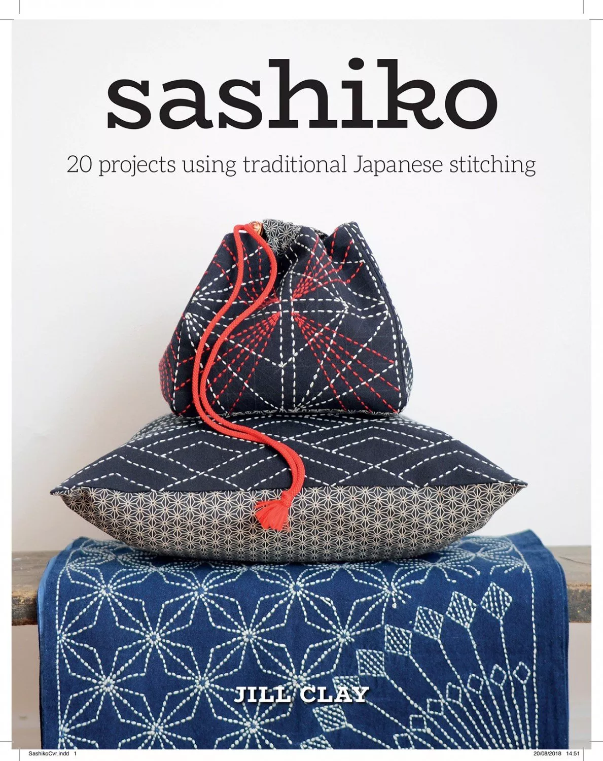 gm0364-sashiko-stitching-book GM0364 Sashiko Stitching Book