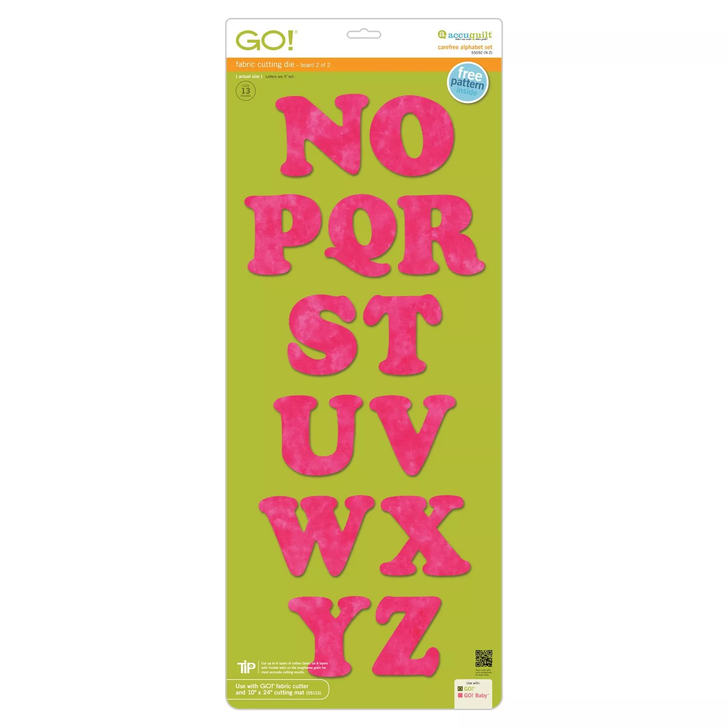 go-carefree-alphabet-set-55092 GO! Carefree Alphabet Set 55092