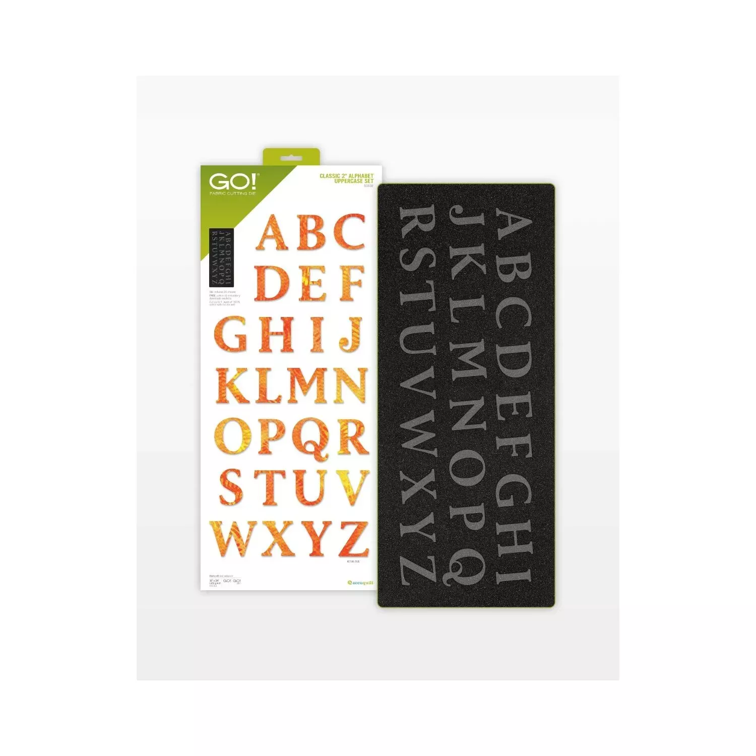 go-classic-2-alphabet-uppercase-set-die GO! Classic 2" Alphabet Uppercase Set Die