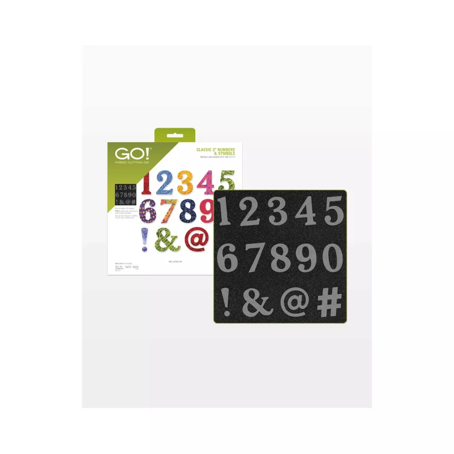 go-classic-2-numbers-symbols-die GO! Classic 2" Numbers & Symbols Die