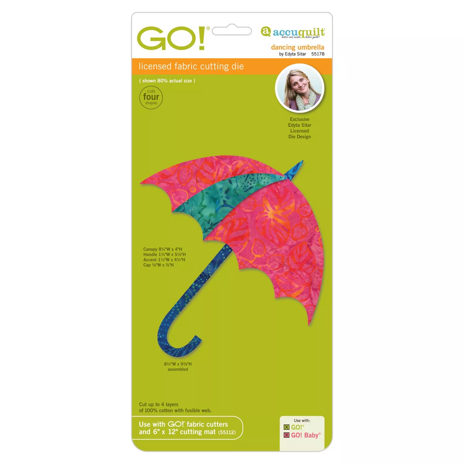GO! Dancing Umbrella by Edyta Sitar 55178