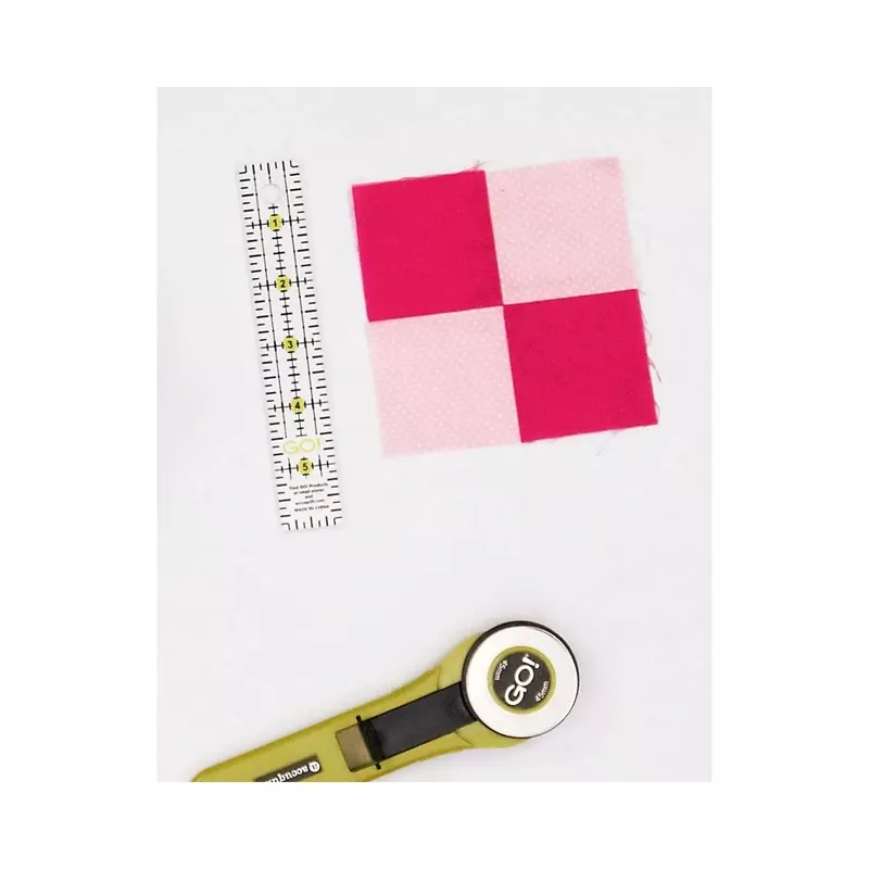 go-quilting-ruler-1-x-6 GO! Quilting Ruler-1" x 6"