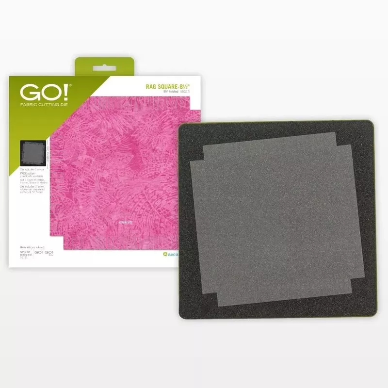 GO! Rag Square-8 1/2" Die