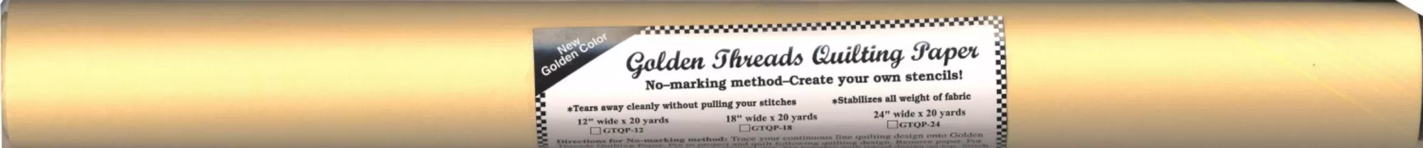 golden-threads-quilting-paper-24-wide Golden Threads Quilting Paper 24" Wide