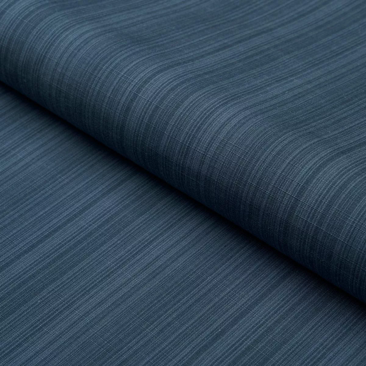 Gracie Solid Strie Indigo Fabric