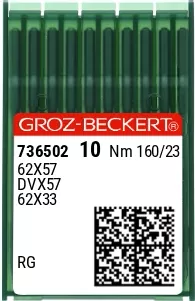 groz-beckert-62-x-57-industrial-sewing-machine-needle-pack-10 Groz-Beckert 62 X 57 Industrial Sewing Machine Needle — Pack of 10
