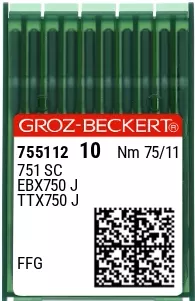 groz-beckert-751-sc-industrial-sewing-machine-needle-pack-10 Groz-Beckert 751 SC Industrial Sewing Machine Needle — Pack of 10