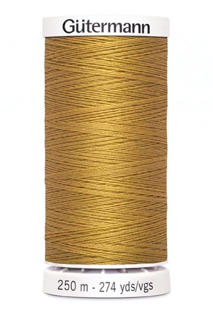gutermann-thread-250m-865-gold-sew-all-polyester-all-purpose-thread-250m-273yds Gutermann Thread, 250M-865 Gold, Sew-All Polyester All Purpose Thread, 250m/273yds