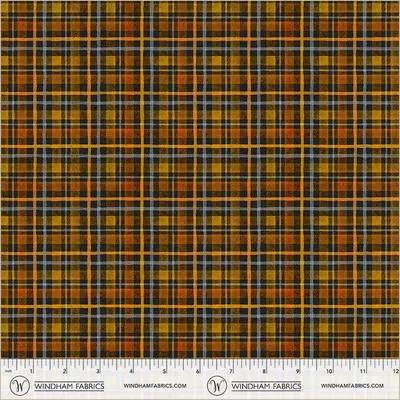 Happy Haunting – Halloween Plaid – Night