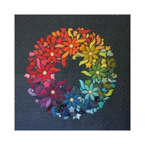 harlequin-garland-quilt-pattern Harlequin Garland Quilt Pattern