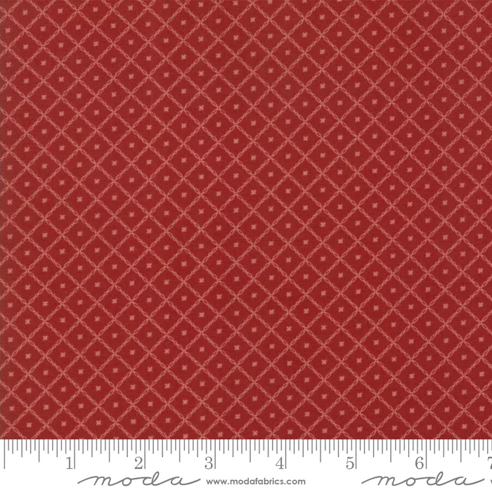 Harriets Handwork Red Biscuit Moda 31575 20