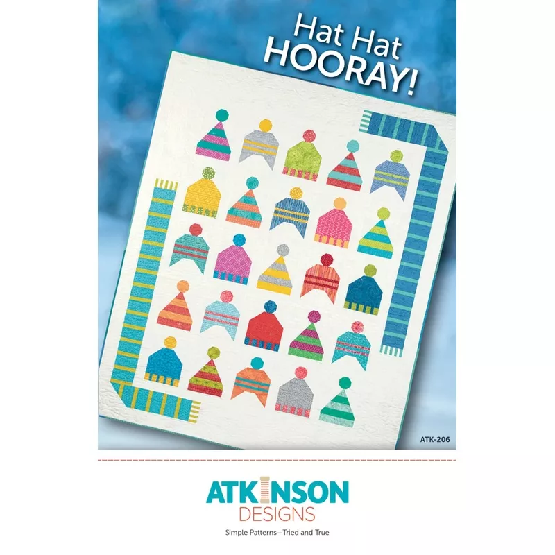 hat-hat-hooray-quilt-pattern-by-atkinson-designs Hat Hat Hooray Quilt Pattern by Atkinson Designs