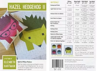 Hazel Hedgehog II
