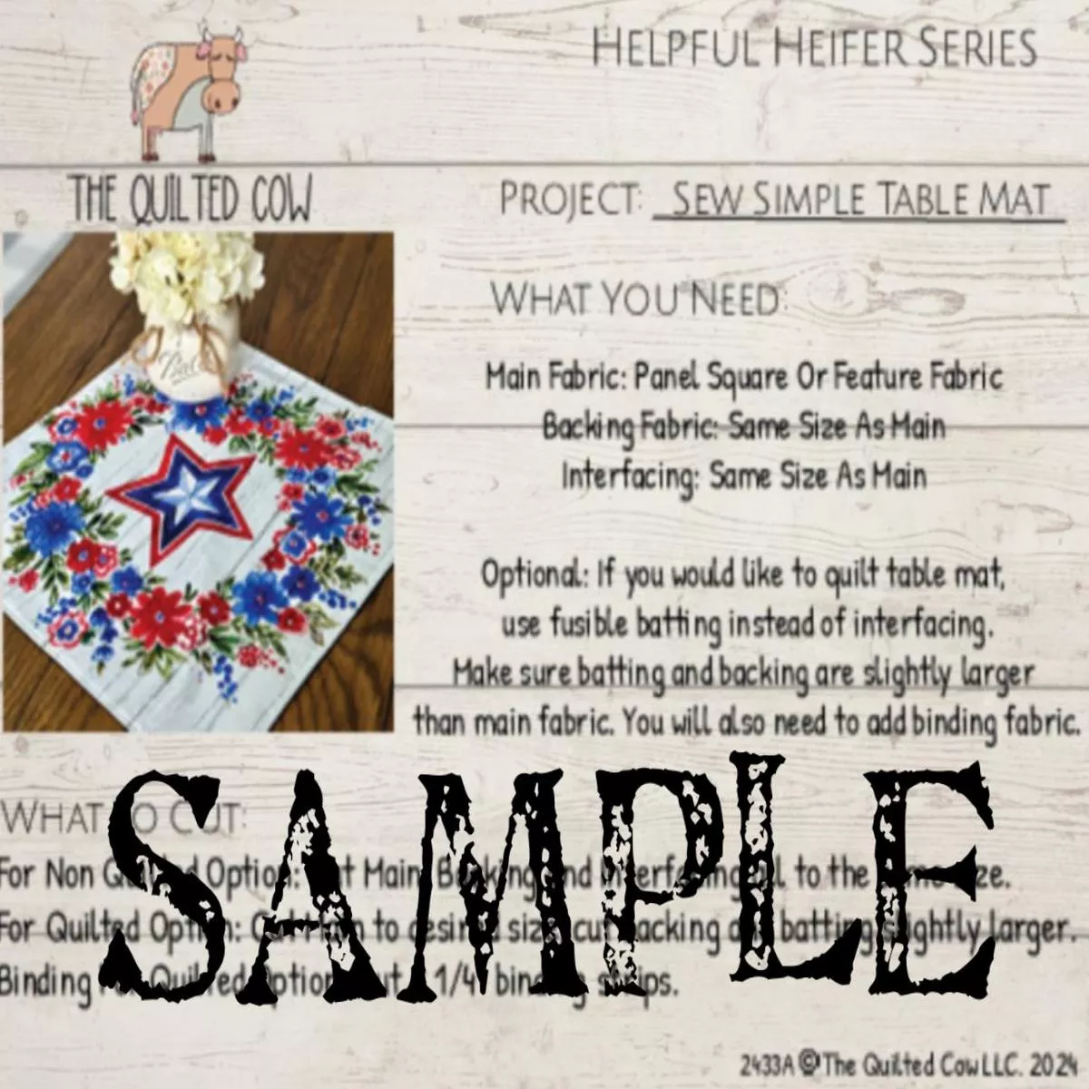 helpful-heifer-sew-simple-table-mat Helpful Heifer Sew Simple Table Mat