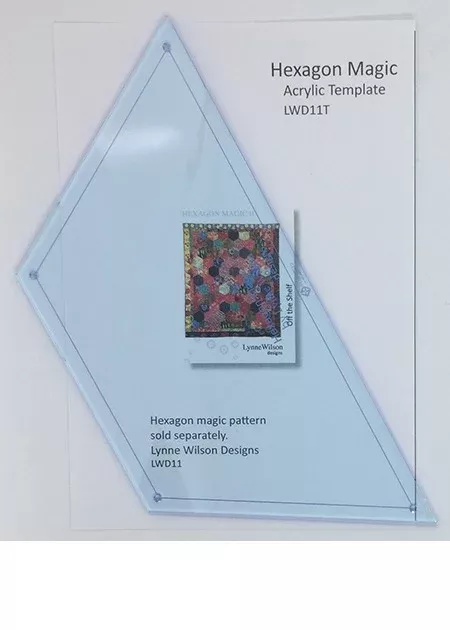 hexagon-magic-acrylic-template-lynne-wilson-designs Hexagon Magic Acrylic Template - Lynne Wilson Designs