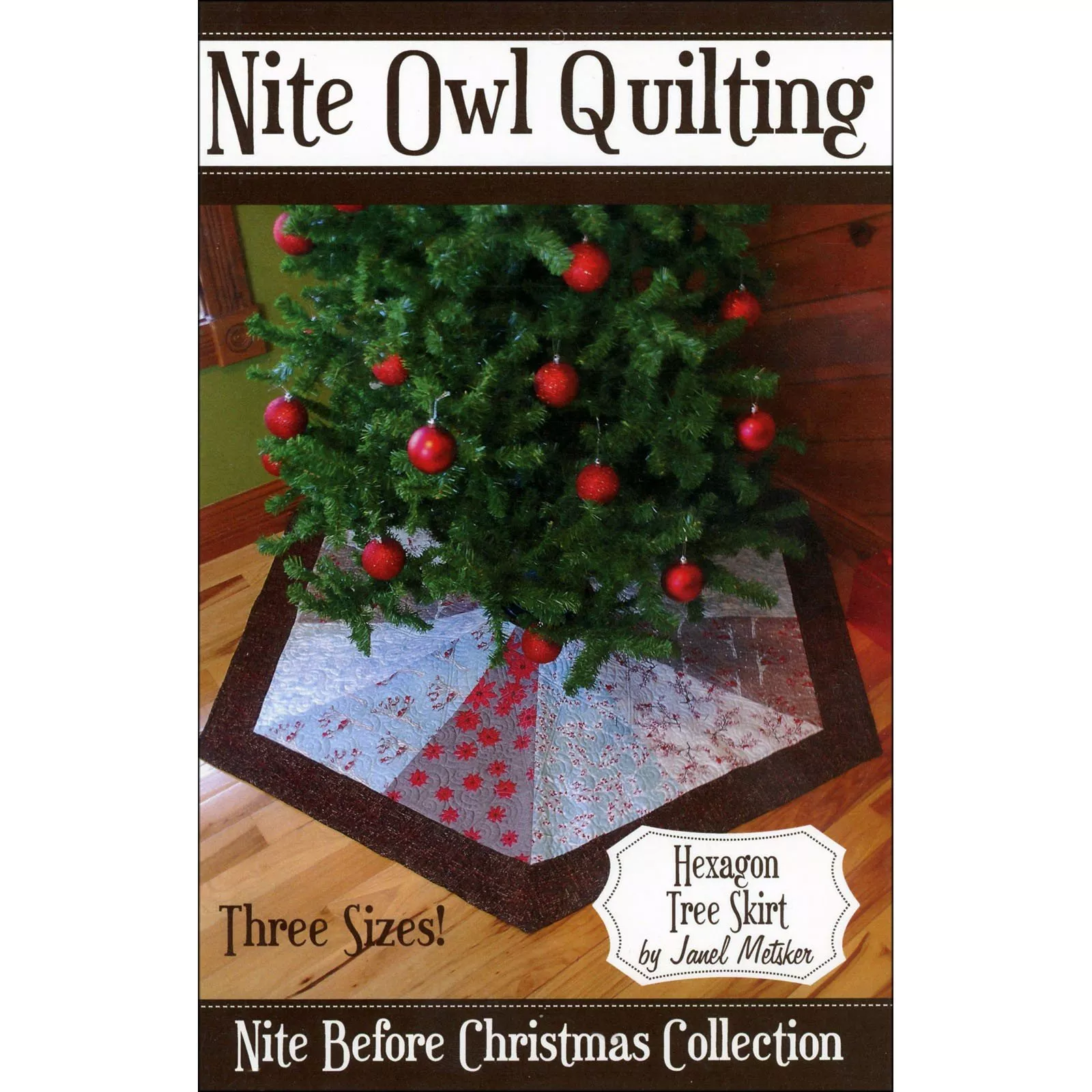 Hexagon Tree SkirtNite Owl Quilting