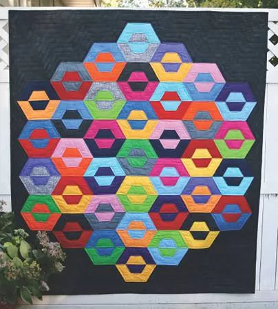 Hexie Harmony Quilt Pattern