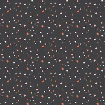 Hey Pumpkin Stars Charcoal