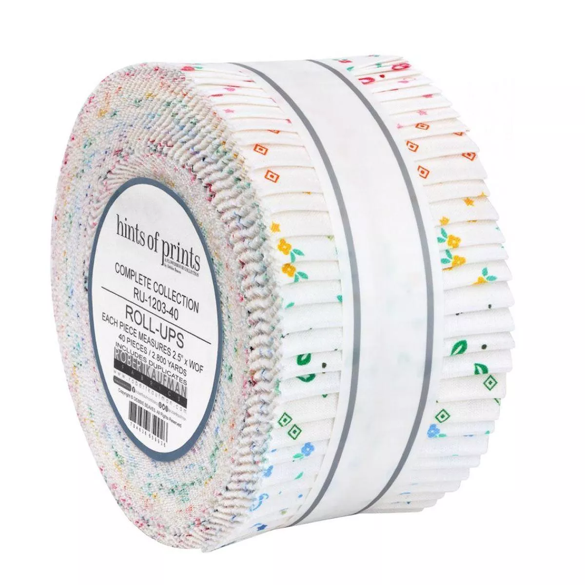 Hints of Prints (40) 2.5" Strip Roll by Debbie Beaves