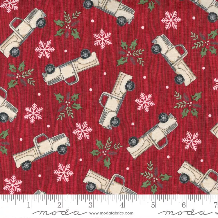 Home Sweet Holidays Red 56003 12 Moda #1
