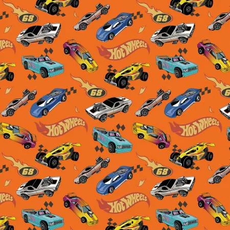 Hot Wheels Made to Race - Car Race Orange