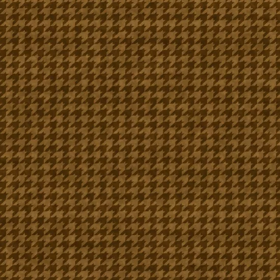 Houndstooth Brown