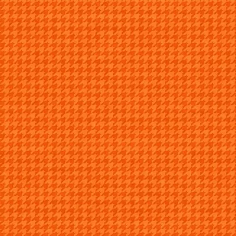 Houndstooth Tangerine