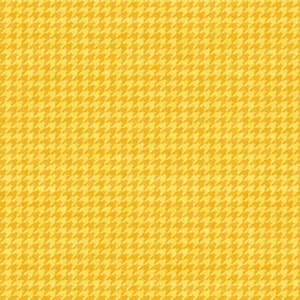 Houndstooth Yellow Gold