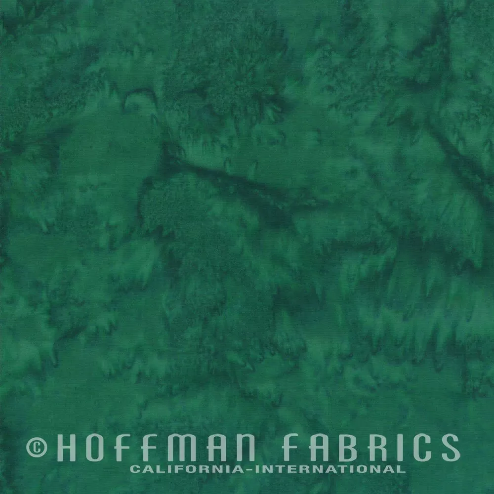 Hunter Green BatikHoffman Fabrics 1895-60