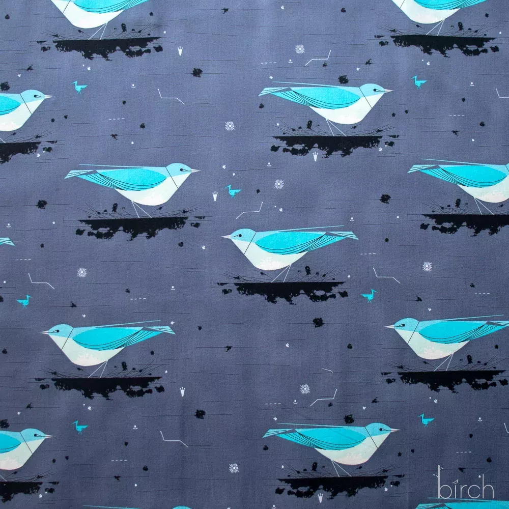 iconic-mountain-bluebird-charley-harper-iconic-vol-2-collection Iconic Mountain Bluebird | Charley Harper | Iconic Vol. 2 collection