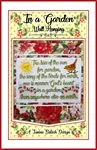 In a Garden Wall HangingPattern JBDIAG