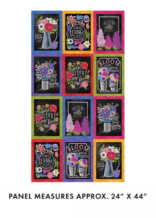 Inspired Blooms – Panel