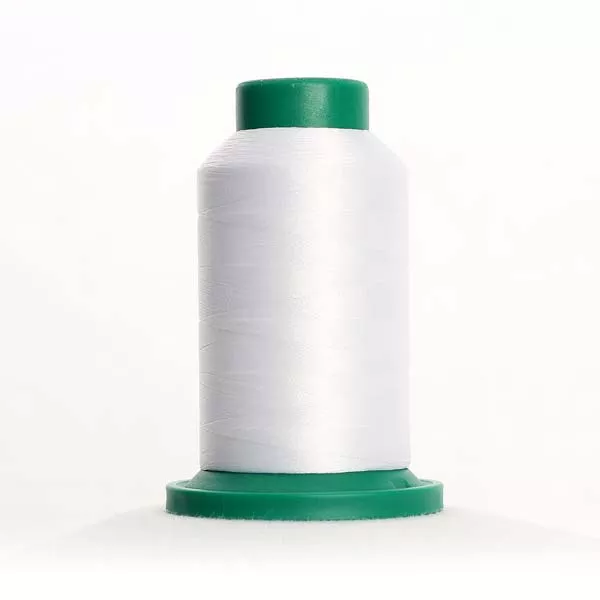 Isacord Thread 1000m Polyester 2922-0010 Silky White