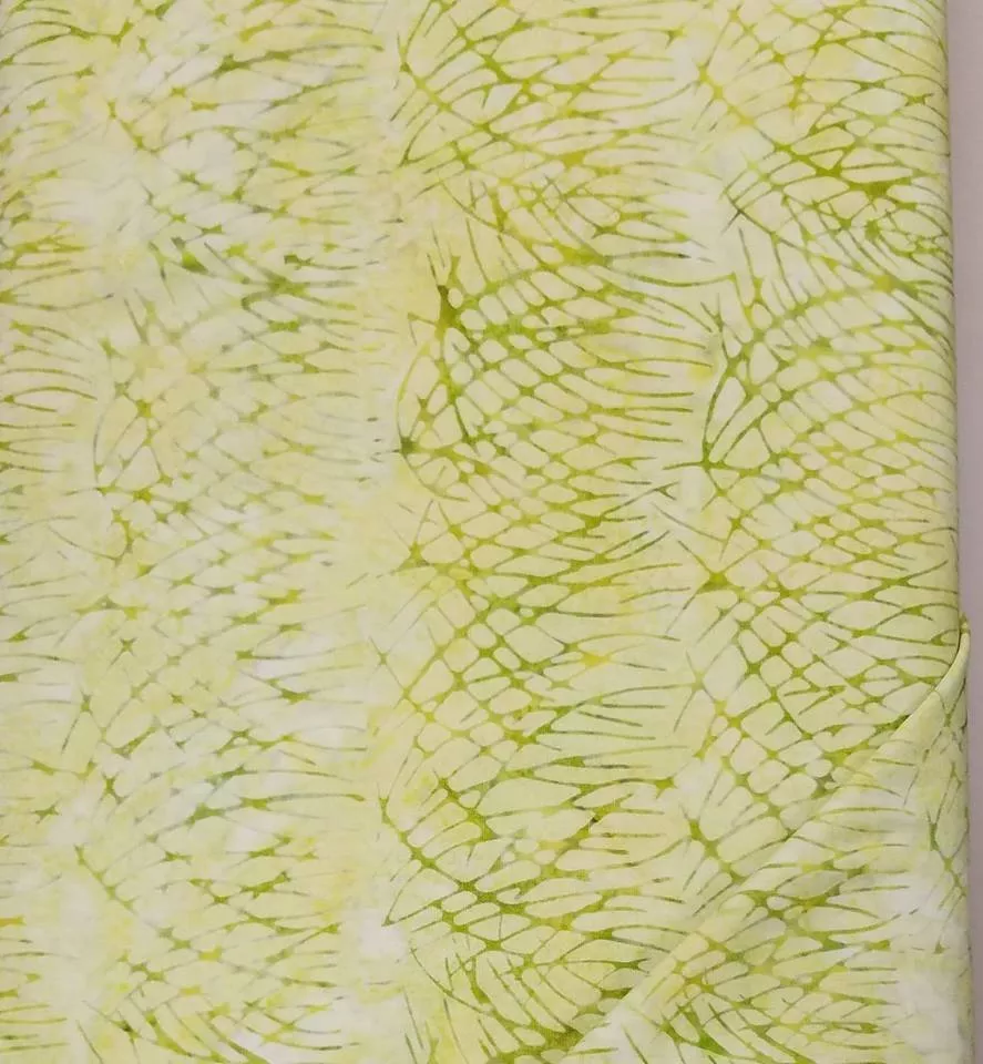 Island Batik Bright Green