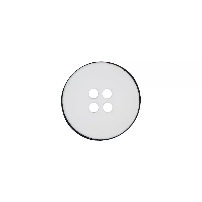 italian-white-4-hole-plastic-button-24l-15mm Italian White 4-Hole Plastic Button – 24L/15mm
