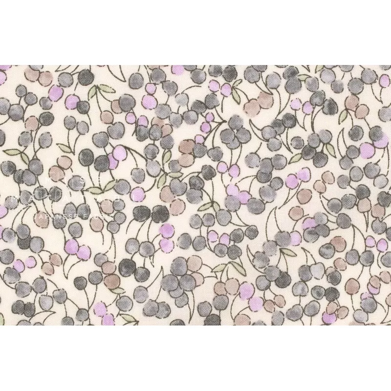 Japanese Fabric Tiny Cherry – E – 50cm