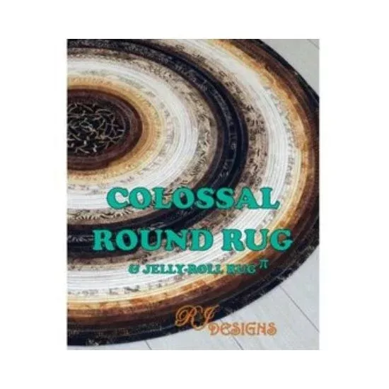 Jelly Roll Rug Pattern - Round
