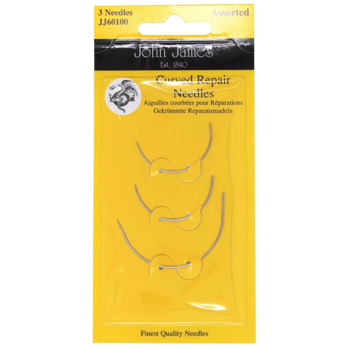 John James Curved Repair Needle (3 count)