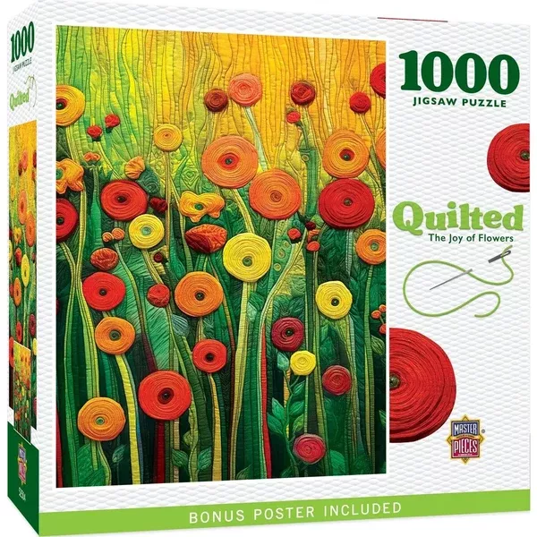 joy-flowers-1000-piece-puzzle The Joy of Flowers 1000 piece puzzle