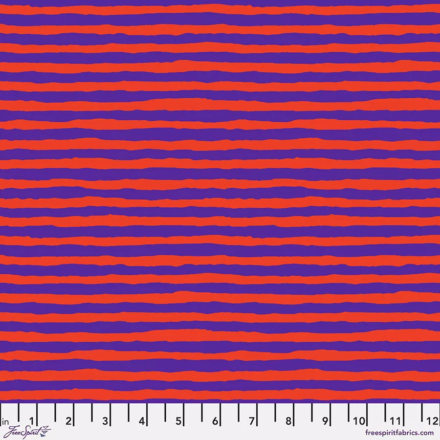 Kaffe Fassett Comb Stripe Purple