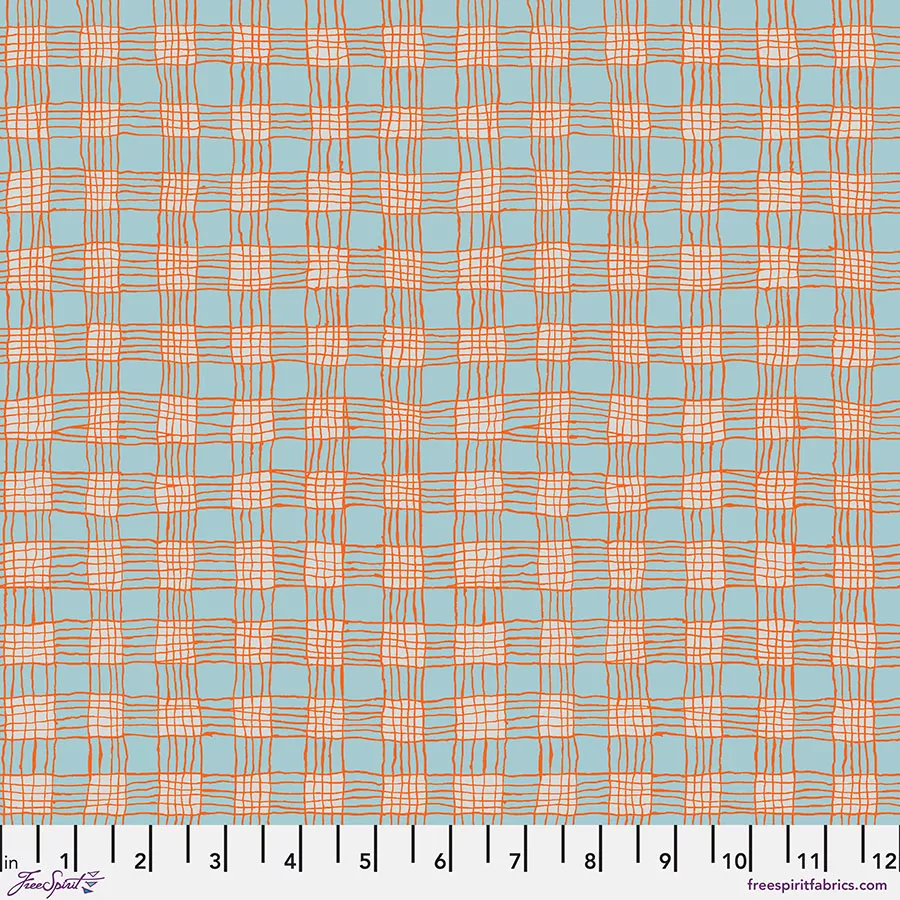 Kaffe Fassett Gingham Grey