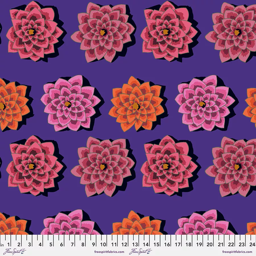 kaffe-fassett-shadow-flower-purple Kaffe Fassett - Shadow Flower - Purple