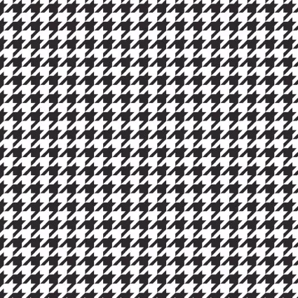 KimberBell Basics Black Houndstooth MAS8206-J