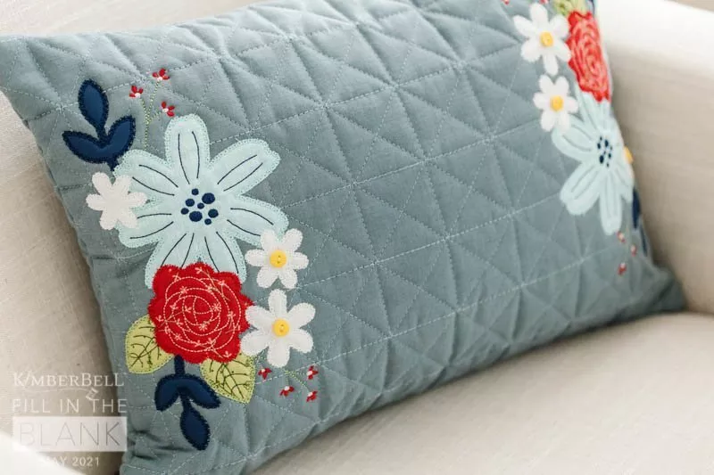 Kimberbell Quilted Pillow Blank