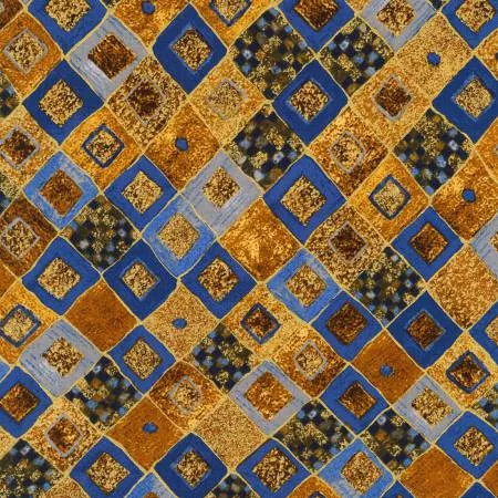 Klimt - Cobalt Diamonds w/Metallic