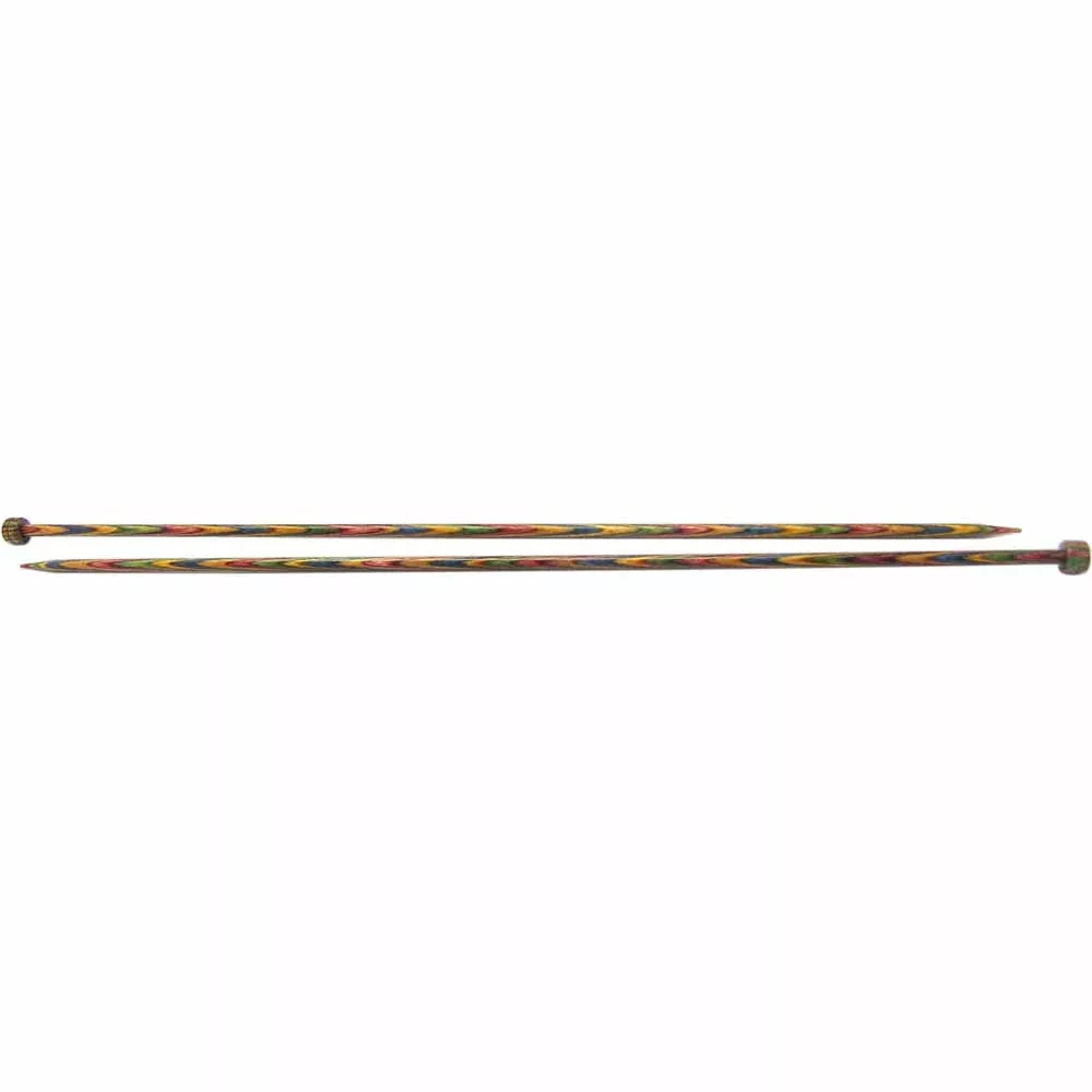knit-picks-rainbow-wood-single-point-knitting-needles-14 KNIT PICKS - Rainbow Wood Single Point Knitting Needles - 14"