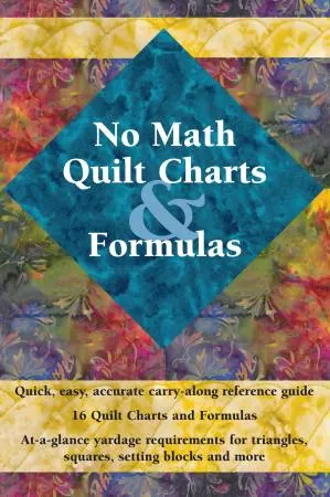 lan-2988-no-math-quilt-charts-formulas-softcover LAN 2988 No Math Quilt Charts & Formulas- Softcover