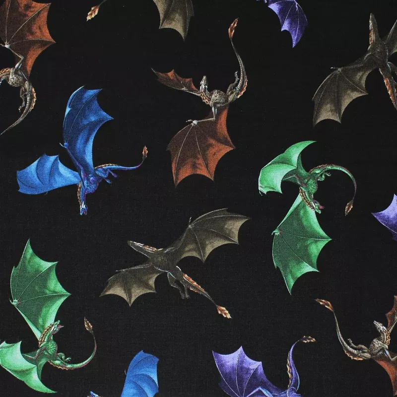 The Last Dragon - 45" - 100% Cotton