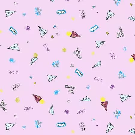 Lavender Sky Doodle