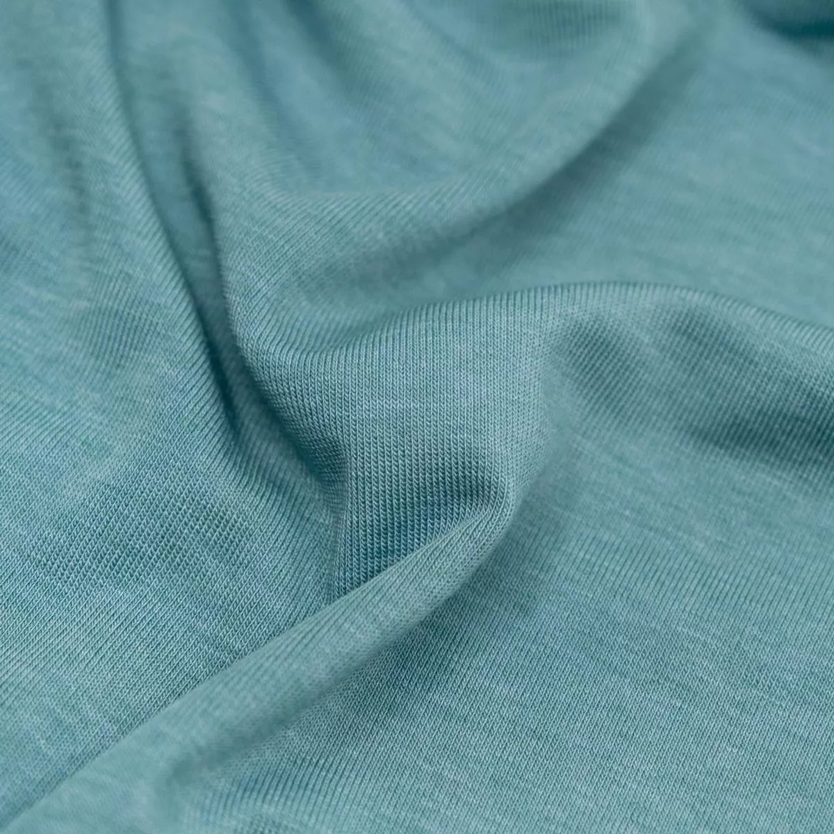 Layer Up Lyocell Wool Blend Jersey – Turquoise